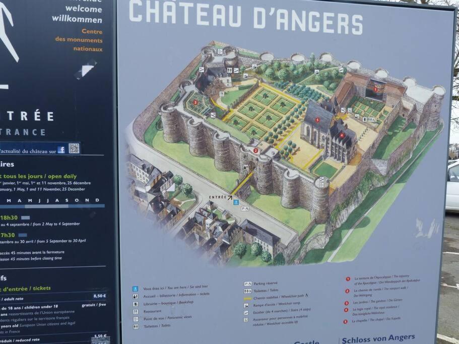 La Bergerie Angers Centre Ville Zewnętrze zdjęcie